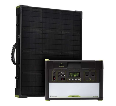 Goal zero yeti 1000x 120v solar kit