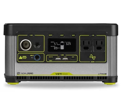 Goal zero yeti 500x 120v portable power station